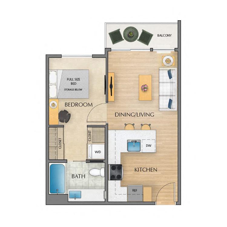 1965 East 15th Avenue Studio-1 Bed Apartment, Eugene, Oregon for Rent - Photo Gallery 20